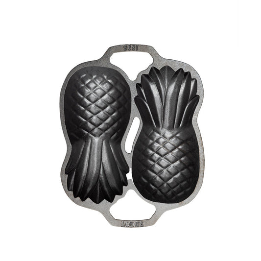 Seasoned Cast Iron Pineapple Pan