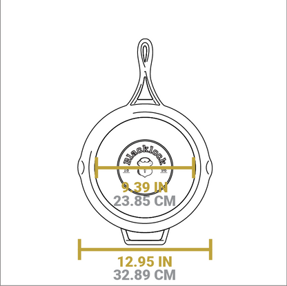 Blacklock Lightweight Cast Iron Skillet Set
