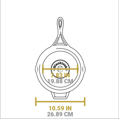 Blacklock Lightweight Cast Iron Skillet Set