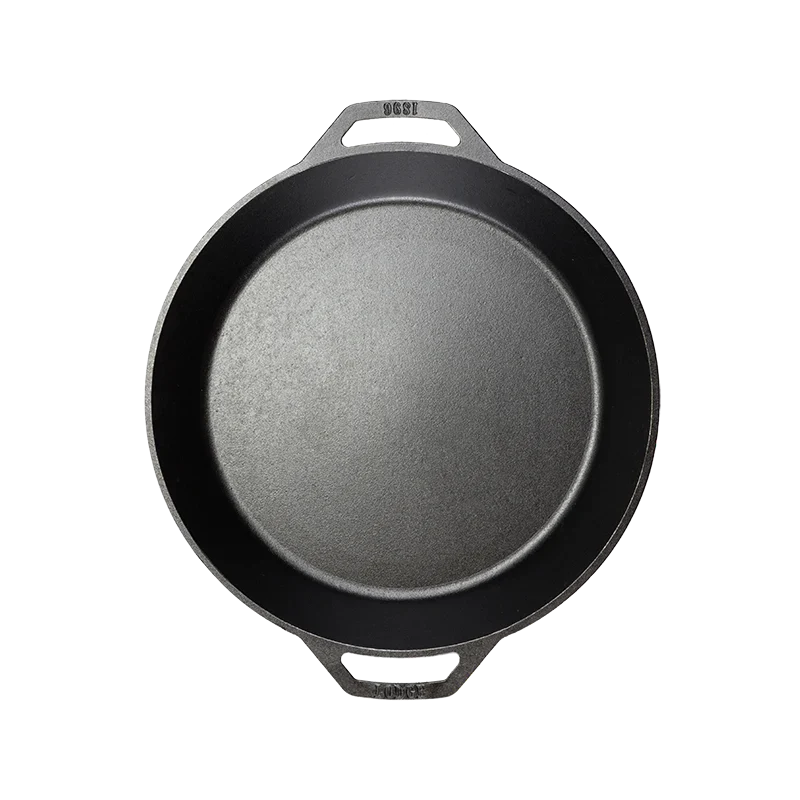 Cast Iron Dual-Handle Pan