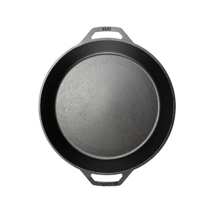 Cast Iron Dual-Handle Pan