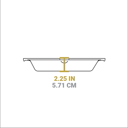 Cast Iron Dual-Handle Pan