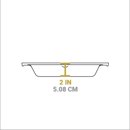 Cast Iron Dual-Handle Pan